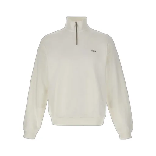 Half-Zip Embroidered Sweatshirt