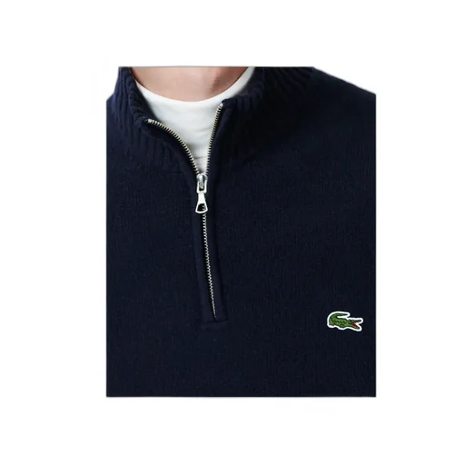 Zipped High Neck Jumper