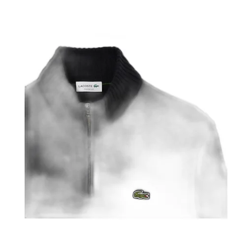 Half-Zip Mock-Neck Sweater