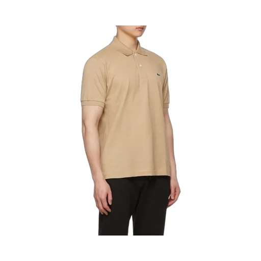 Polo Shirt With Logo Rib Collar