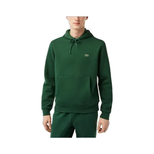 Logo Embroidered Drawstring Hoodie