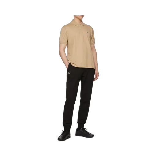 Polo Shirt With Logo Rib Collar