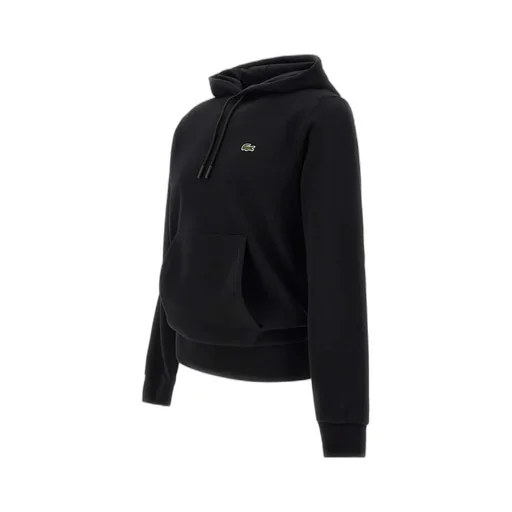 Logo Embroidered Drawstring Hoodie
