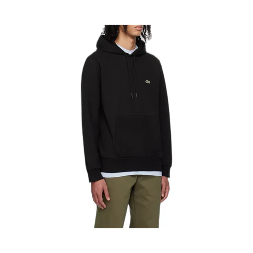 Logo Embroidered Drawstring Hoodie