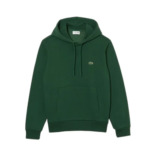 Logo Embroidered Drawstring Hoodie