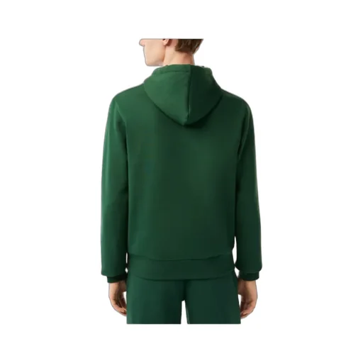 Logo Embroidered Drawstring Hoodie