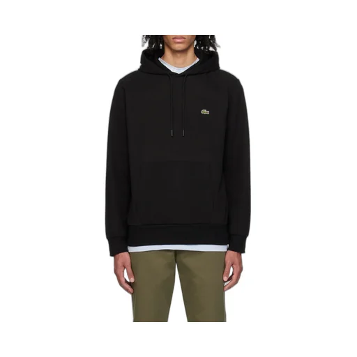 Logo Embroidered Drawstring Hoodie