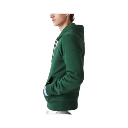 Logo Embroidered Drawstring Hoodie
