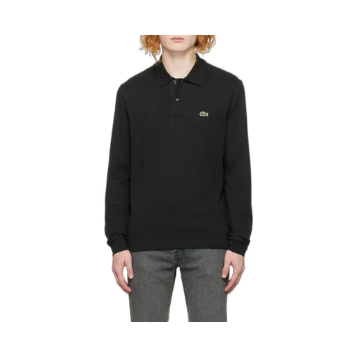 Logo Long-Sleeved Polo Shirt