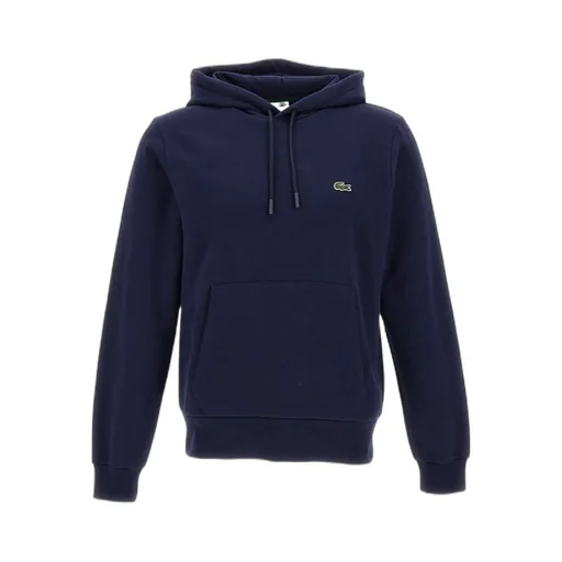 Logo Embroidered Drawstring Hoodie