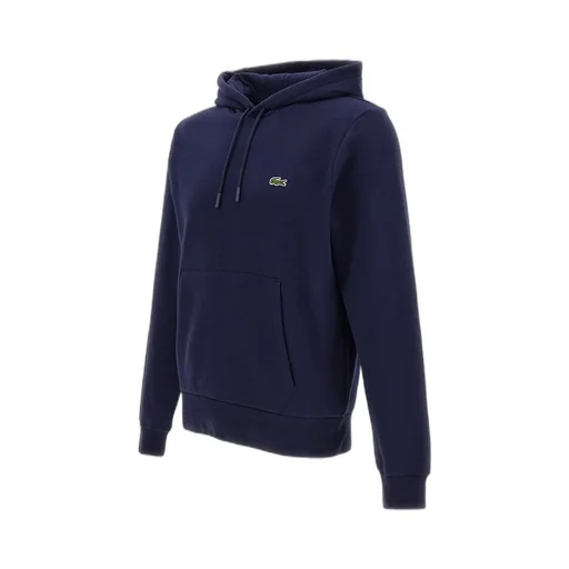 Logo Embroidered Drawstring Hoodie