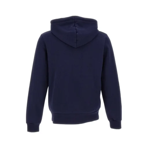 Logo Embroidered Drawstring Hoodie