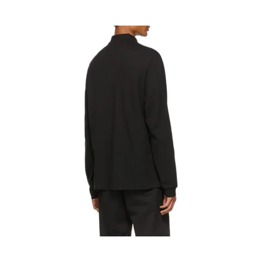 Logo Long-Sleeved Polo Shirt