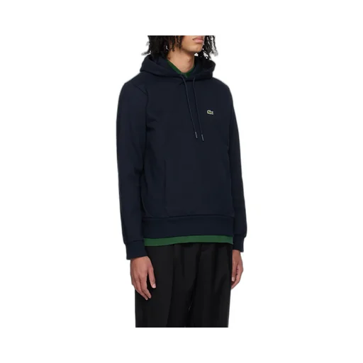 Logo Embroidered Drawstring Hoodie