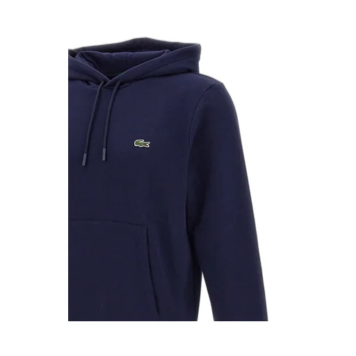 Logo Embroidered Drawstring Hoodie