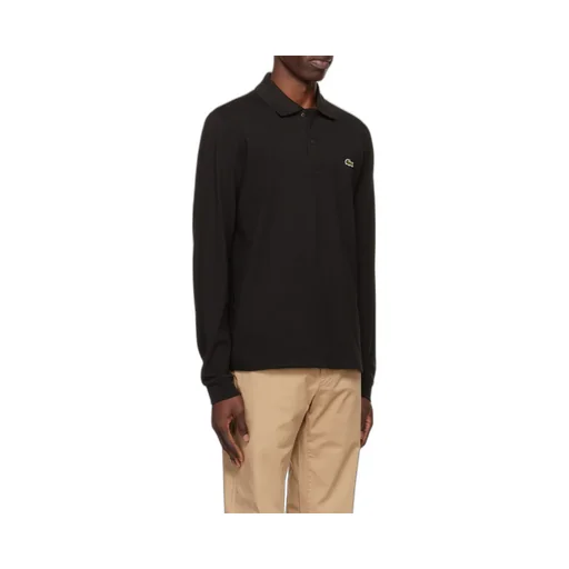 Logo Long-Sleeved Polo Shirt