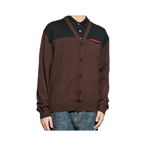 V-Neck Knitted Cardigan