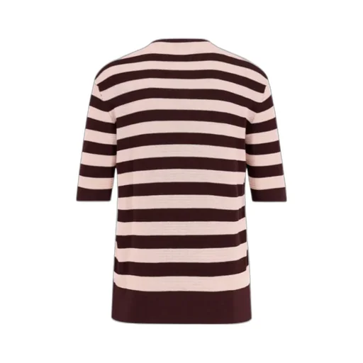 Striped V-Neck Sweater