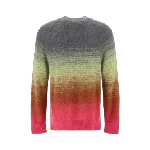 Gradient Effect Crewneck Jumper