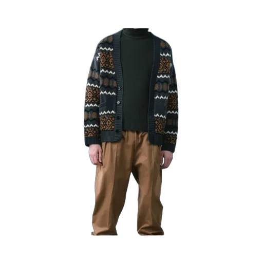 Jacquard Cardigan