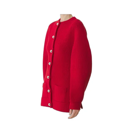 Balloon Sleeved Cardigan