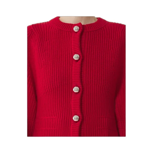 Balloon Sleeved Cardigan