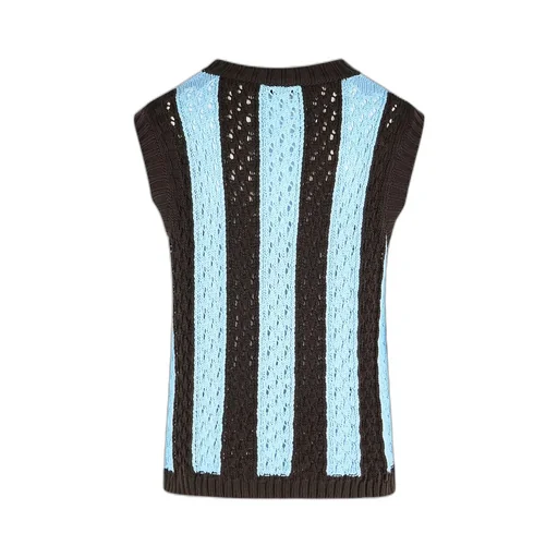 Woven Knit Vest