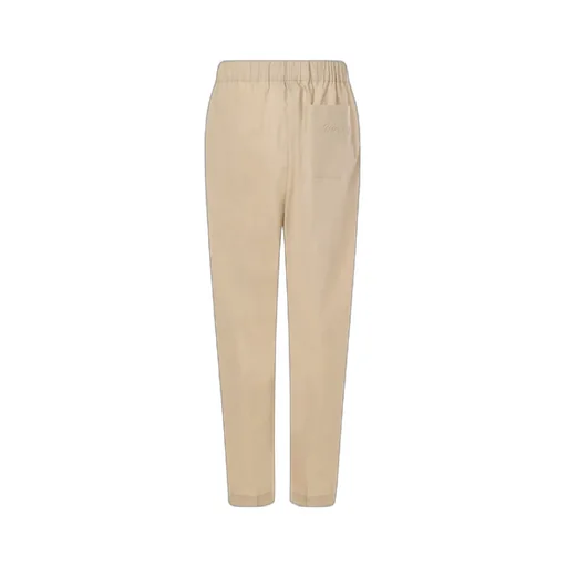 Elasticated-Waist Trousers