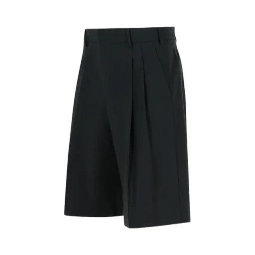 Wide Leg Double Pence Shorts