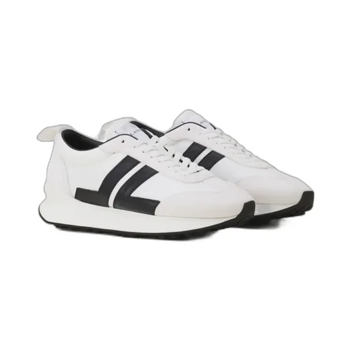 Bumper Mesh Lace-Up Sneakers