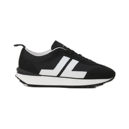 Bumper Mesh Lace-Up Sneakers