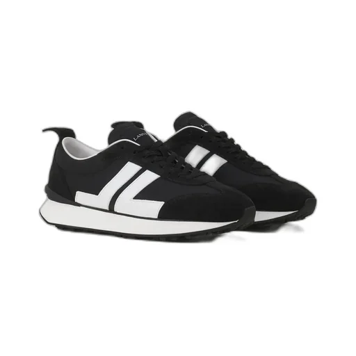 Bumper Mesh Lace-Up Sneakers