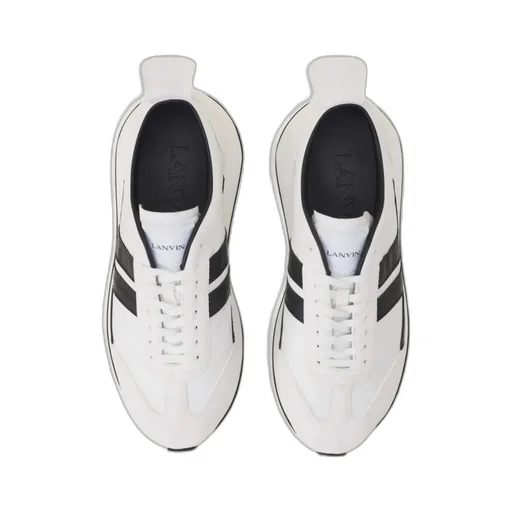 Bumper Mesh Lace-Up Sneakers