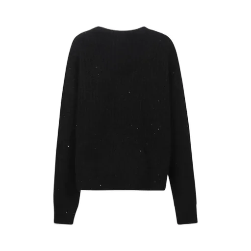 Sequined Knitted Jumper