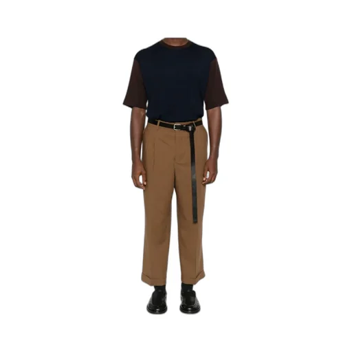 Short-Sleeve Colour-Block T-Shirt