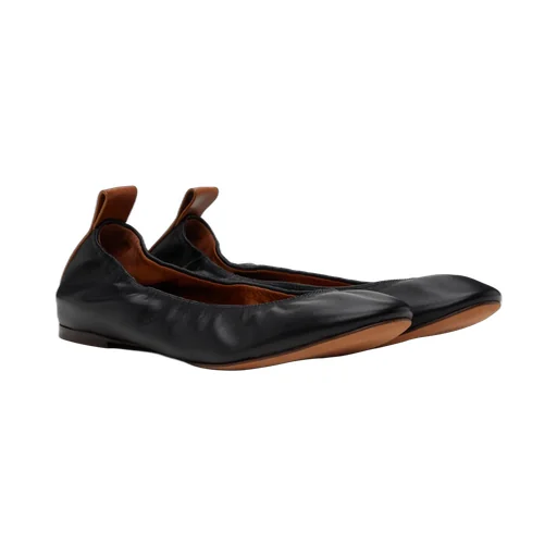 Leather Ballet Flats