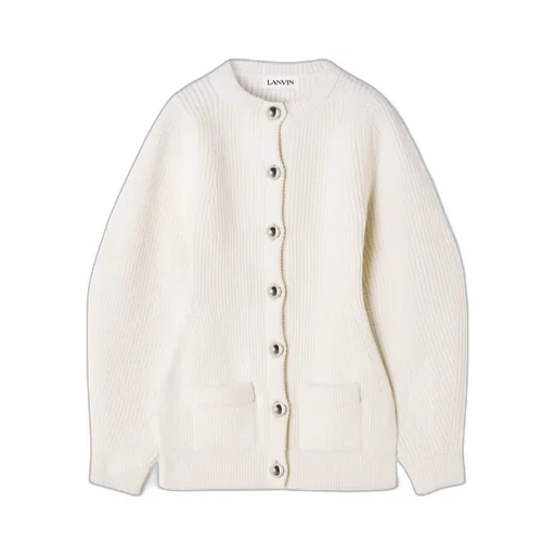 Balloon Sleeved Cardigan