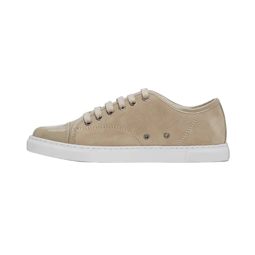 Dbb1 Suede And Patent Leather Sneakers