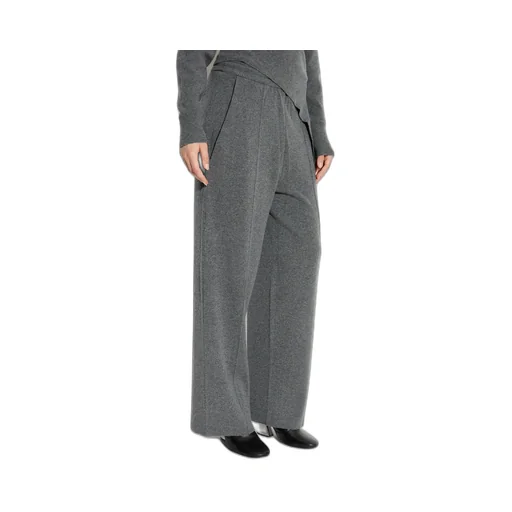Mid-Rise Straight Leg Trousers