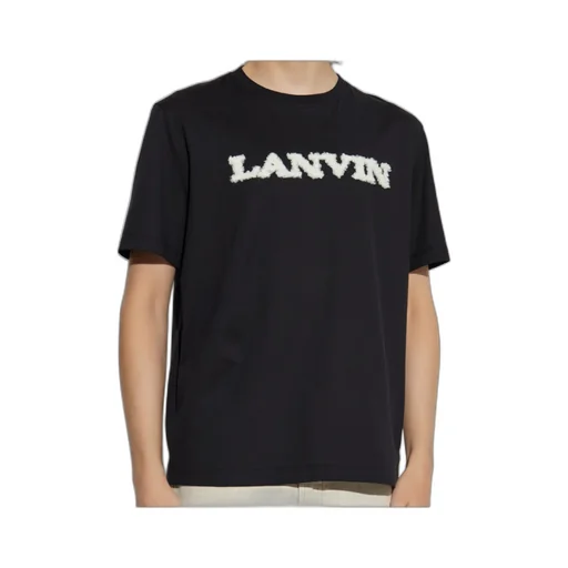 Logo Patch Crewneck T-Shirt