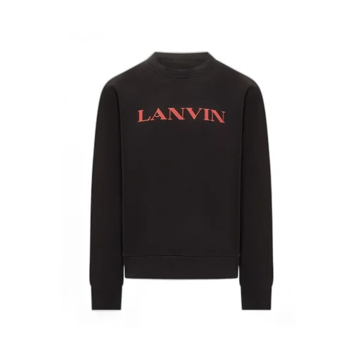 Logo Embroidered Crewneck Sweatshirt
