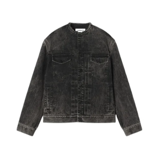Long-Sleeved Crewneck Jacket