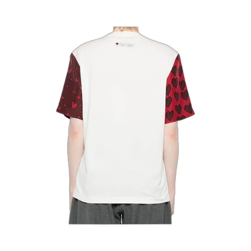 Heart Print Short Sleeve T-Shirt