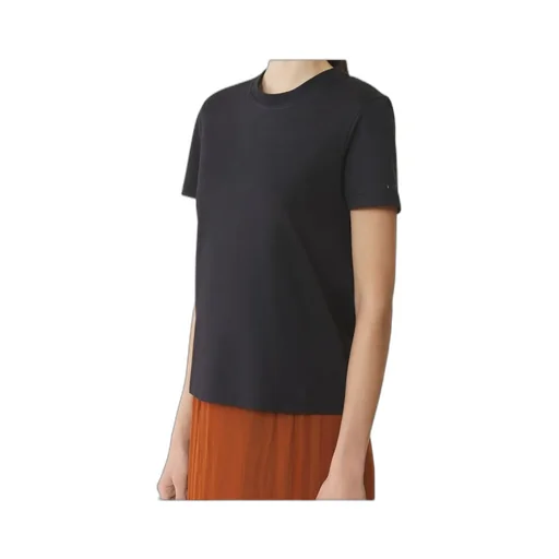 Tie-Back Cotton T-Shirt
