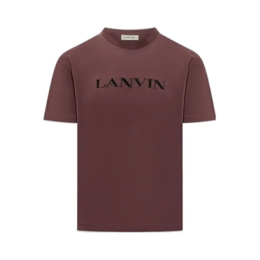 Logo Embroidered Crewneck T-Shirt