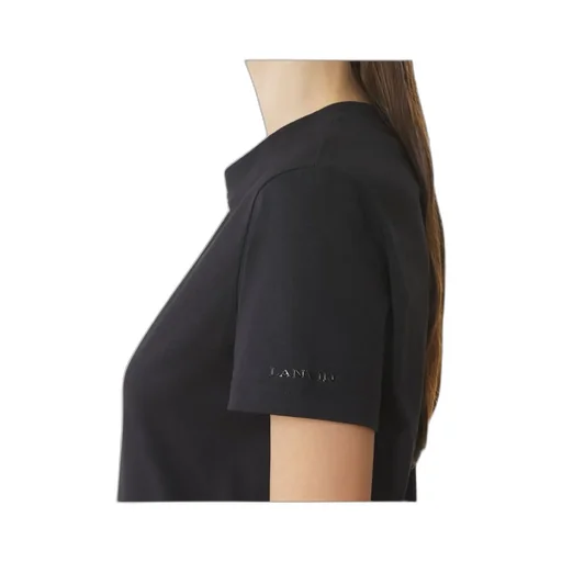 Tie-Back Cotton T-Shirt