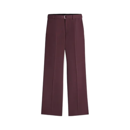 Belted Tailored Trousers