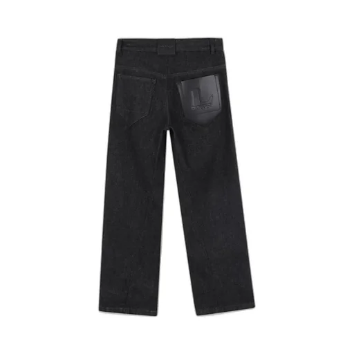 Denim Straight-Leg Jeans