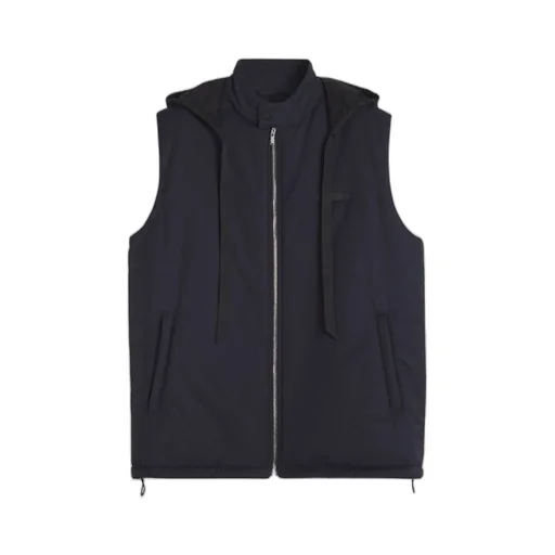 Detachable-Hood Gilet