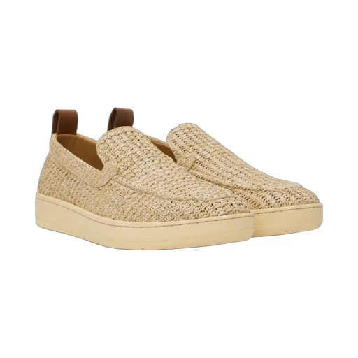 Raffia Loafers